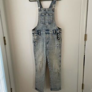 Old Navy Acid Wash Overalls